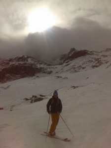 Vallons de Chancel in atmospheric conditions