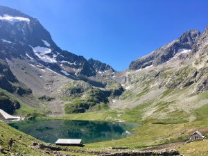 Lac Muzelle in the Ecrins national park